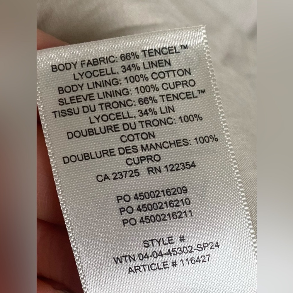 Aritzia Wilfred CruiseLinen™ Generation Blazer - Picture 10 of 10